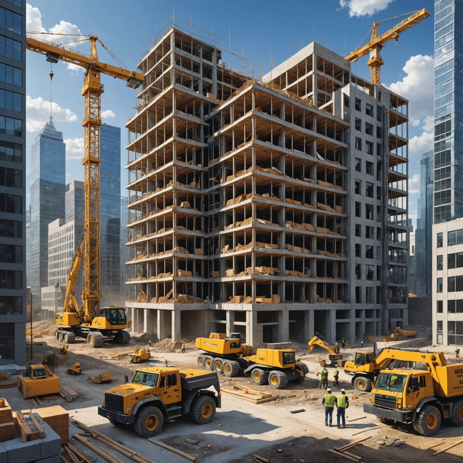 Construction Essentials: Mastering Building Materials, Diamond Tools, and Modern Technologies