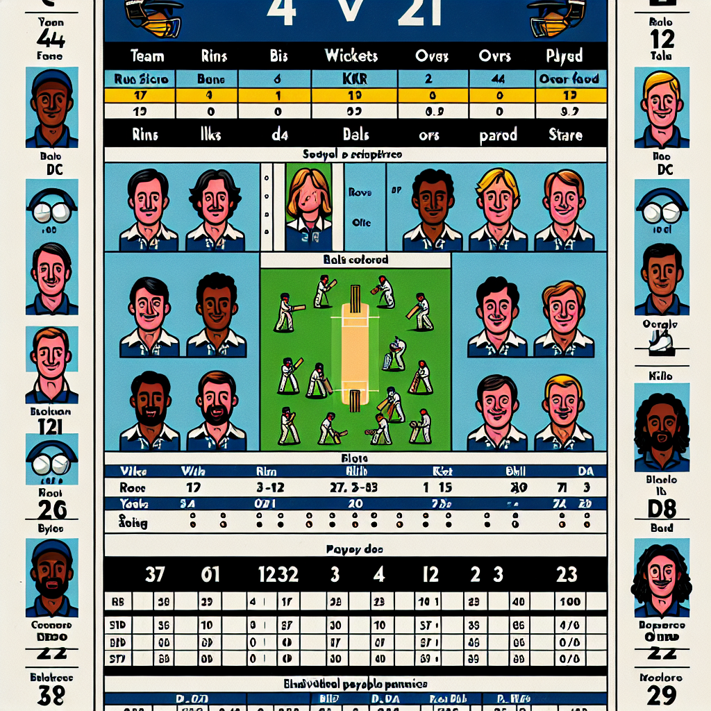 dc vs kkr 2021 scorecard